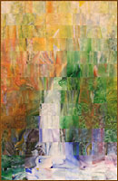 waterfall mosaic